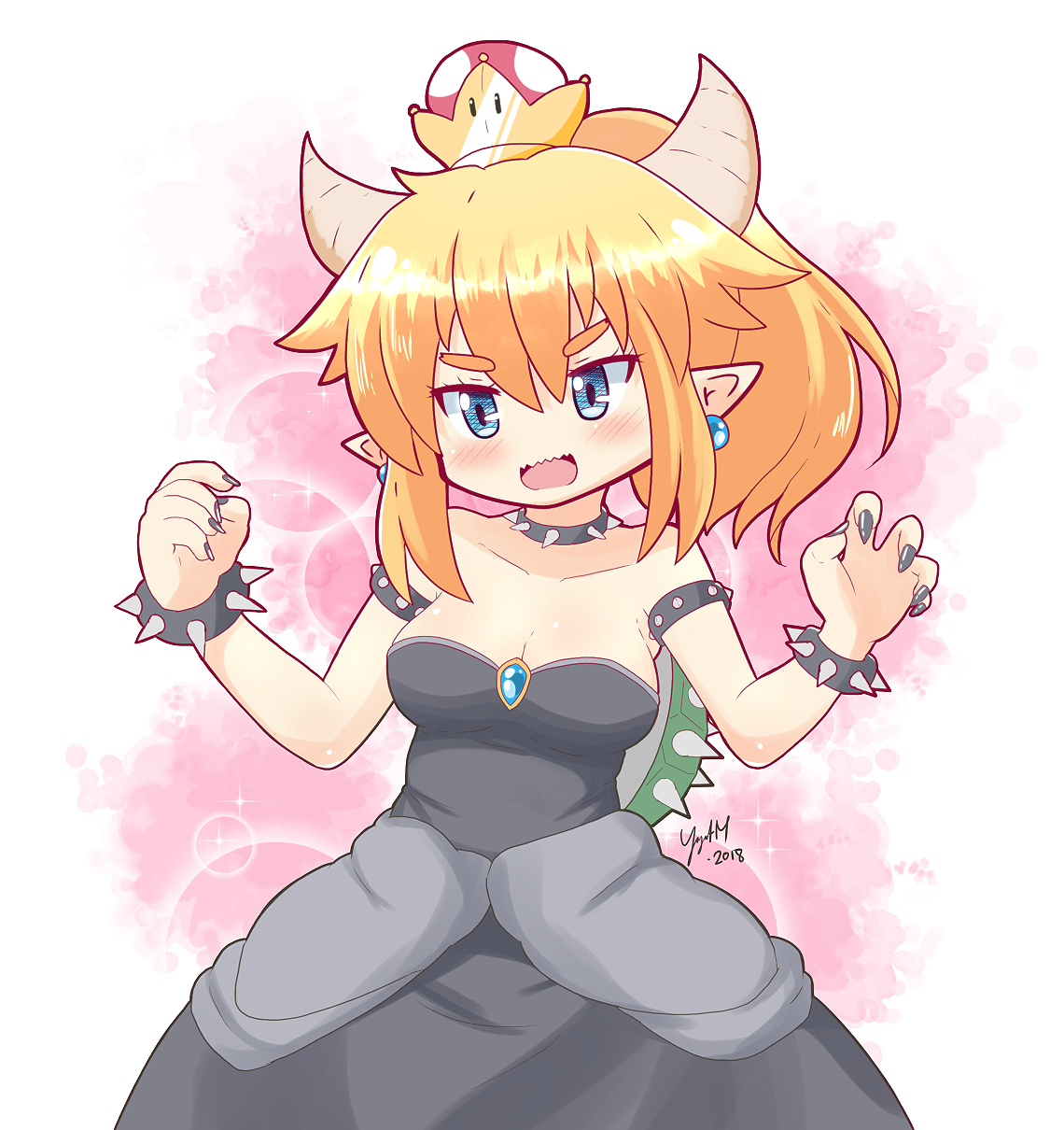 Bowsette - Peach and Bowser - Super Mario - [September 24, 2018]