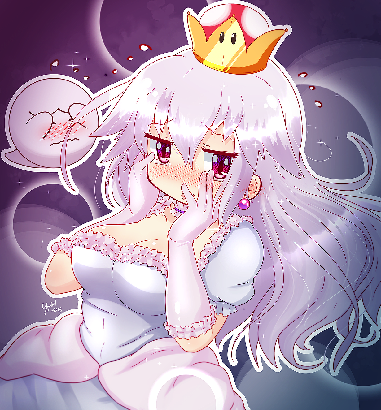 Princess King Boo - Peach and King Boo - Super Mario - [September 26, 2018]